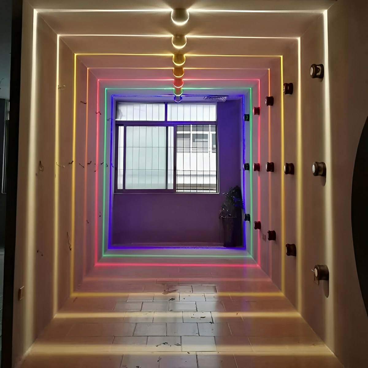 Cyberpunk LED Wall Light Beam Light - Flyachilles