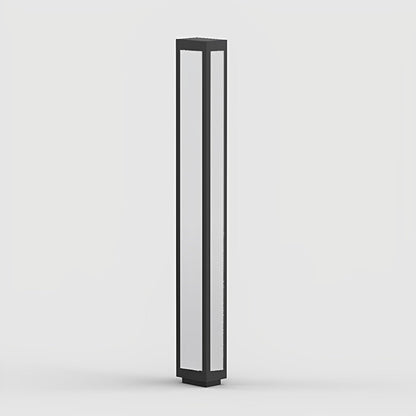 Cylinder Shaped Waterproof LED Black Modern Outdoor Post Lights - Flyachilles