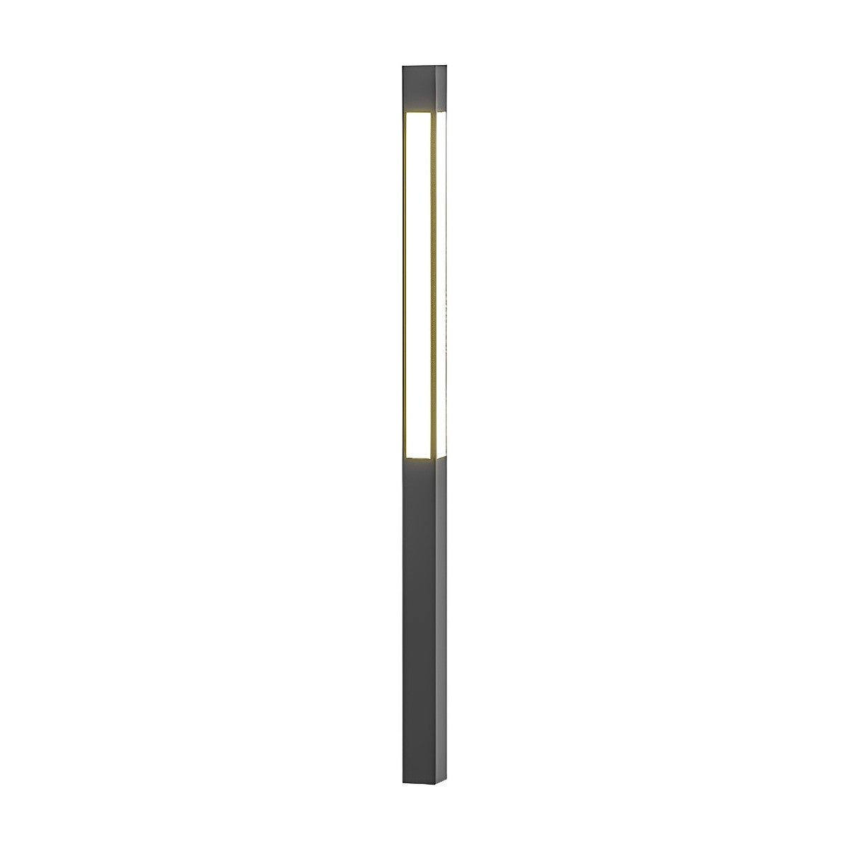 Cylinder Shaped Waterproof LED Black Modern Outdoor Post Lights - Flyachilles