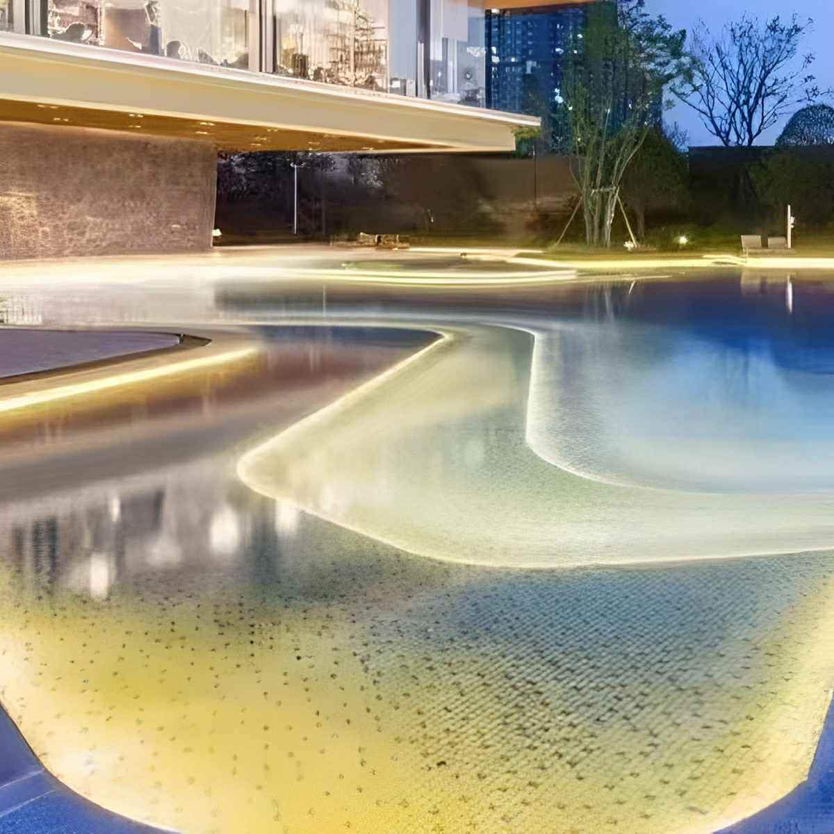 DC 24V Waterproof Outdoor Recessed LED Flexible Linear Light Stair Lights DIY 39.37 &