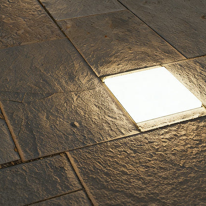 DC24V Low Voltage Waterproof Outdoor Recessed LED In Ground Lights Stainless Steel - Flyachilles