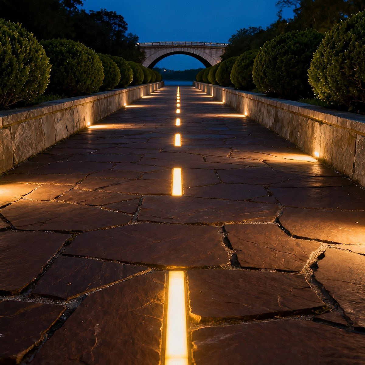 DC24V Low Voltage Waterproof Outdoor Recessed LED In Ground Lights Stainless Steel - Flyachilles