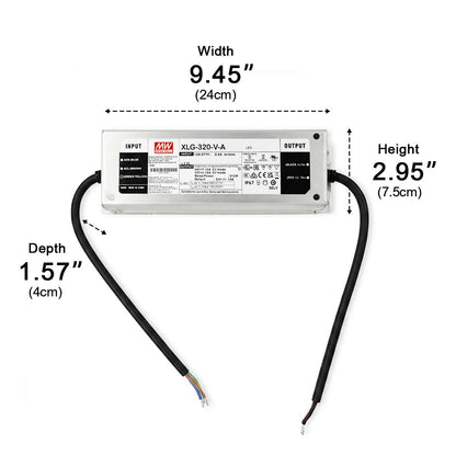 DC24V Waterproof Power Supply Transformer 13A 312W - Flyachilles