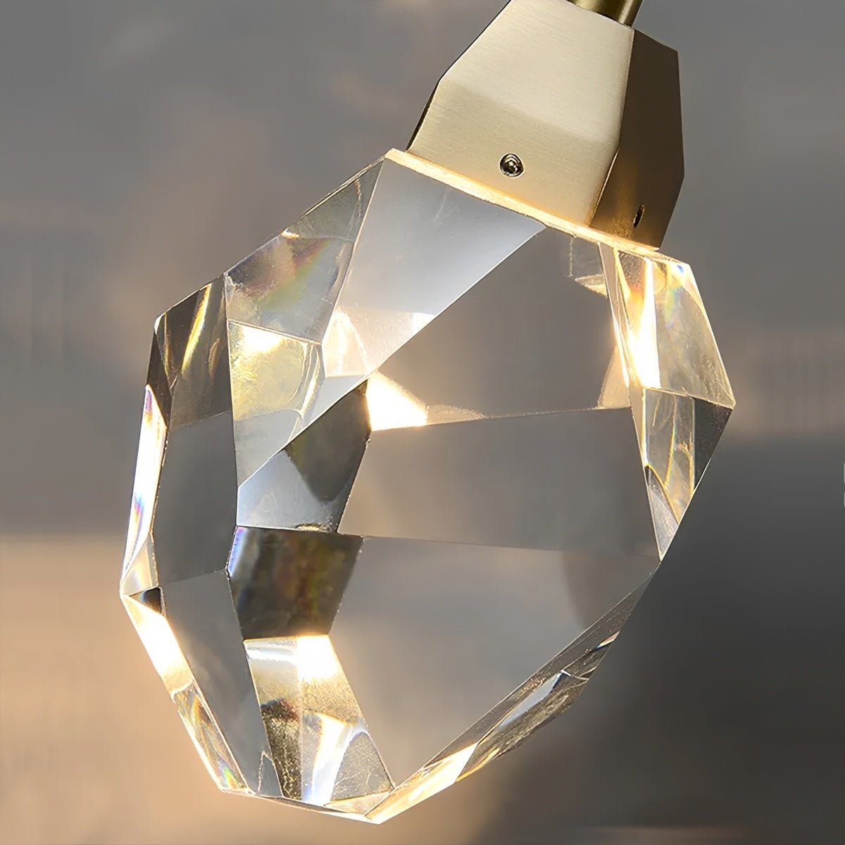 Dimmable Modern Luxury Brass Crystal Pendant Lights - Flyachilles