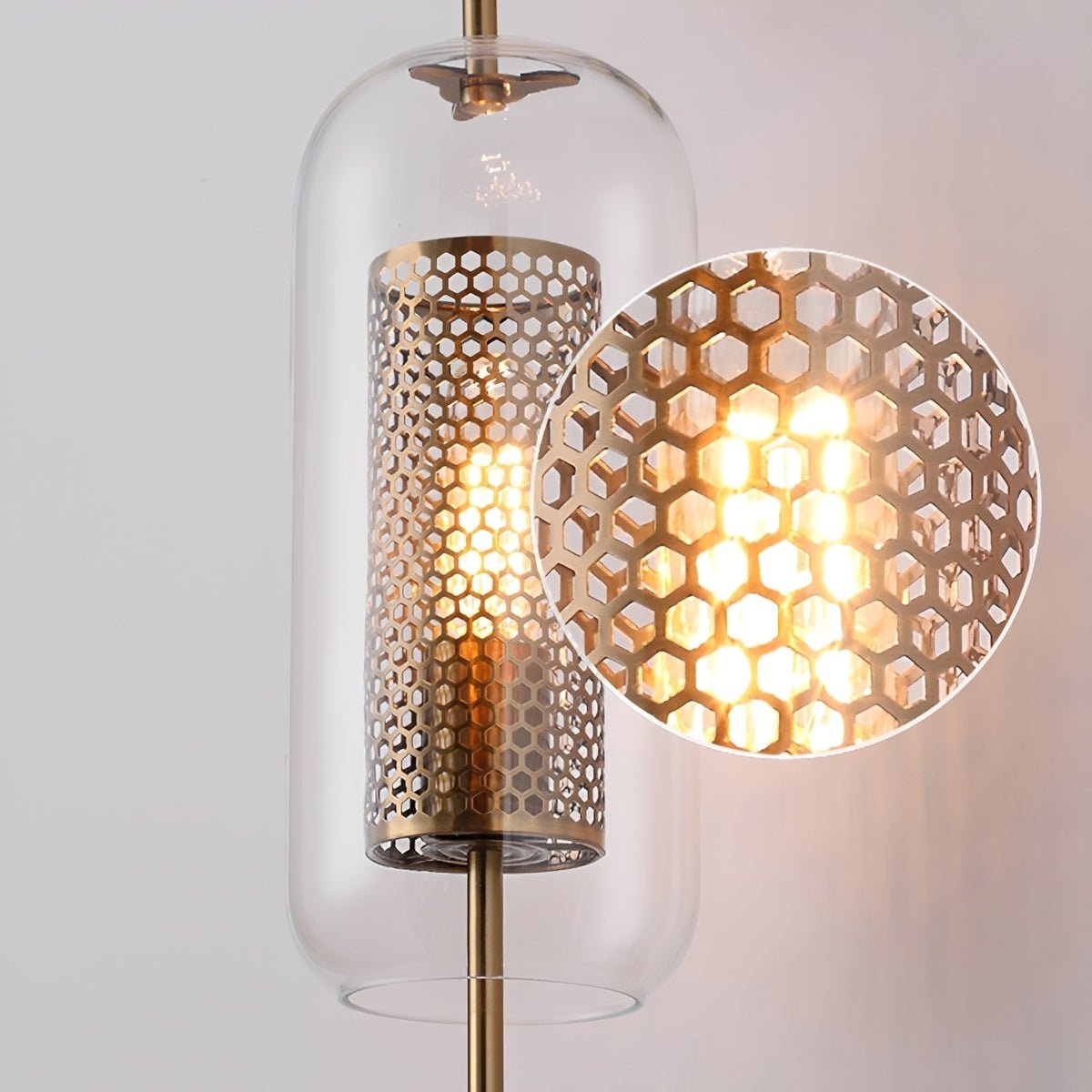 Dimmable Vintage Industrial Cylinder Glass LED Wall Sconces - Flyachilles