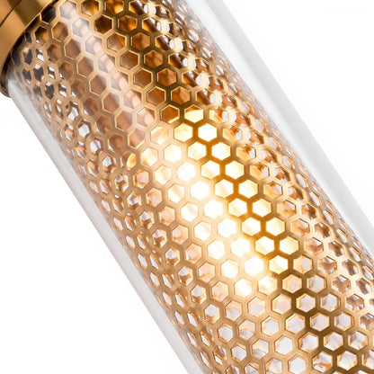 Dimmable Vintage Industrial Cylinder Glass LED Wall Sconces - Flyachilles