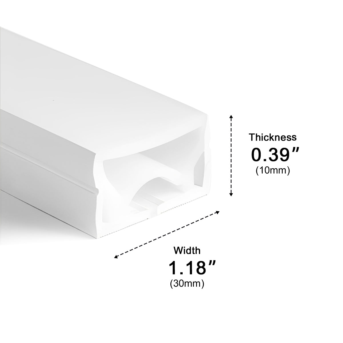 DIY Plug In Waterproof Recessed LED Flexible Linear Light - Flyachilles