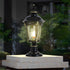 Dual Purpose Aluminum Retro Solar Fence Post Light Entrance Gate - Flyachilles