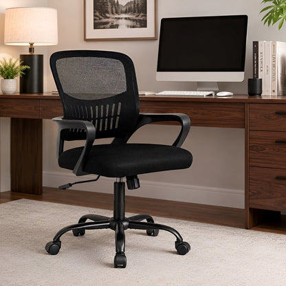 Ergonomic Reclining Office Chair with 350 lbs Capacity - Flyachilles
