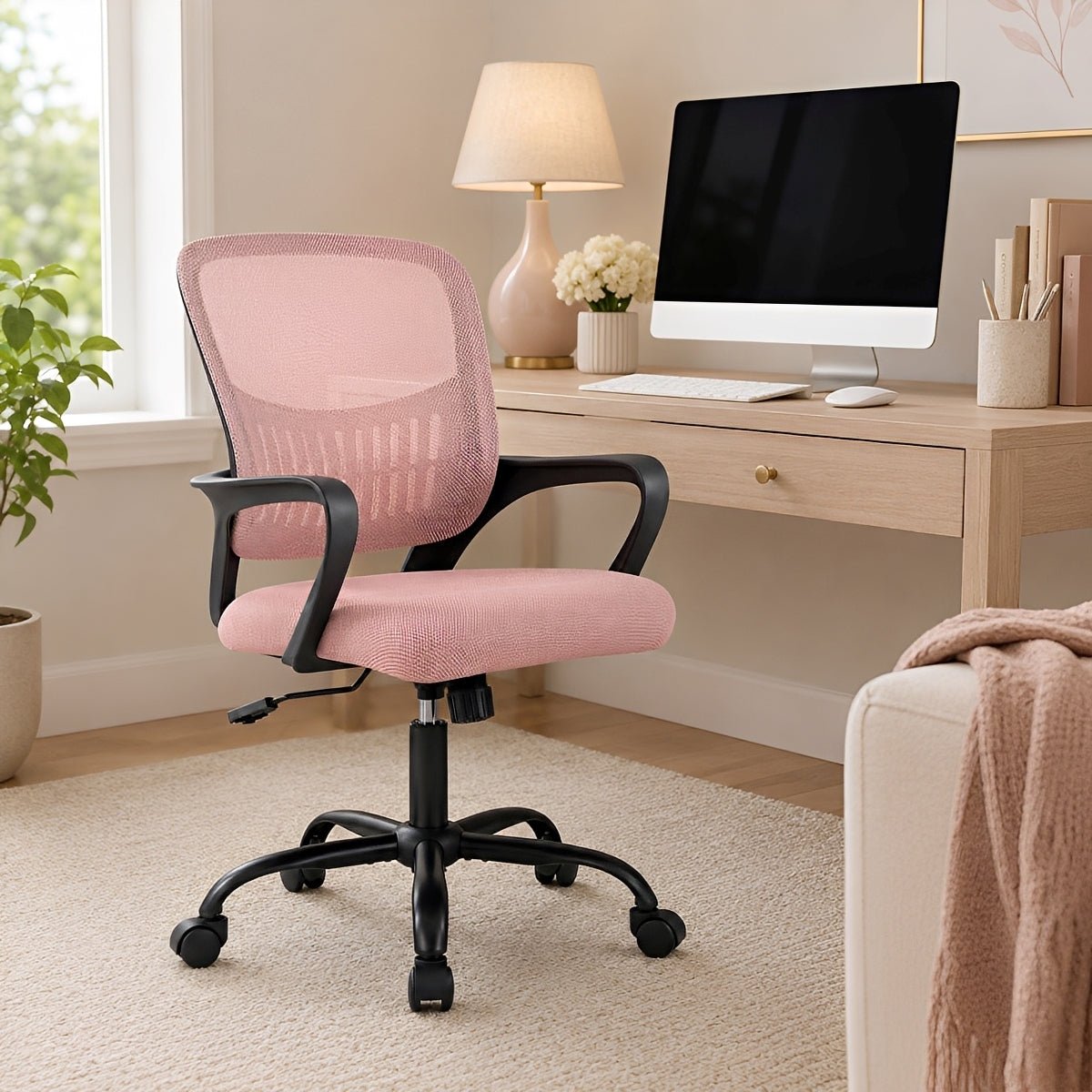 Ergonomic Reclining Office Chair with 350 lbs Capacity - Flyachilles