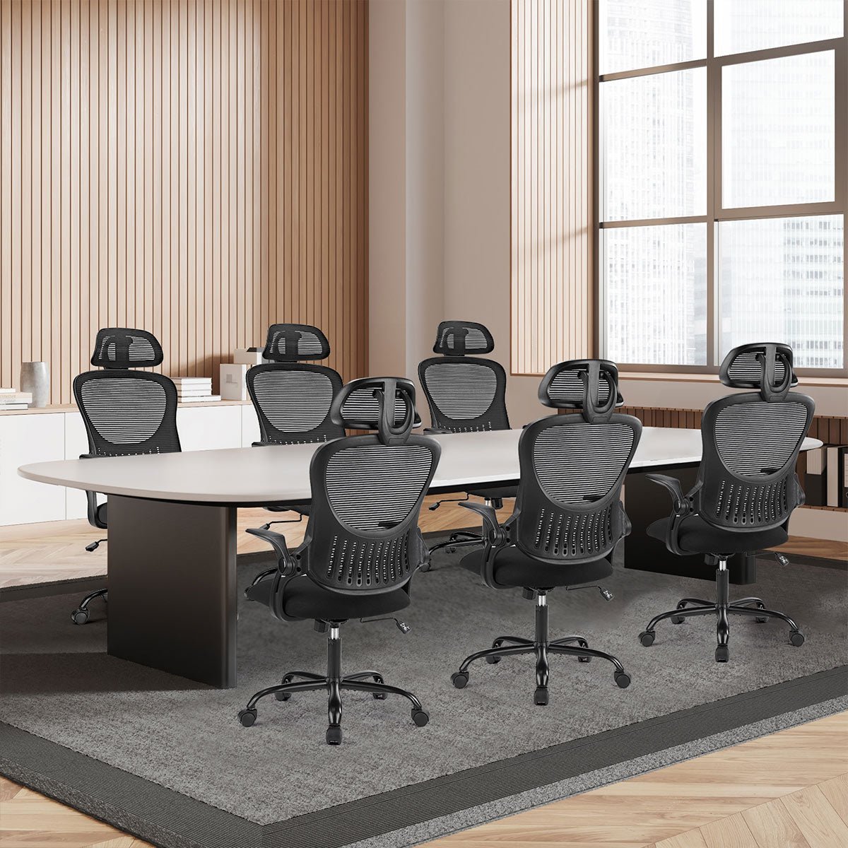 Ergonomic Swivel Mesh Office Computer Desk Chair - Flyachilles