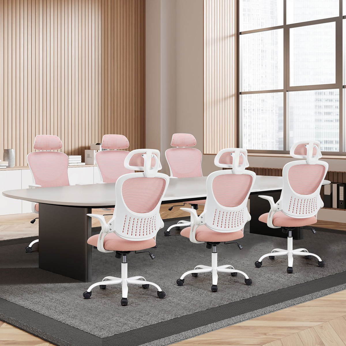 Ergonomic Swivel Mesh Office Computer Desk Chair - Flyachilles