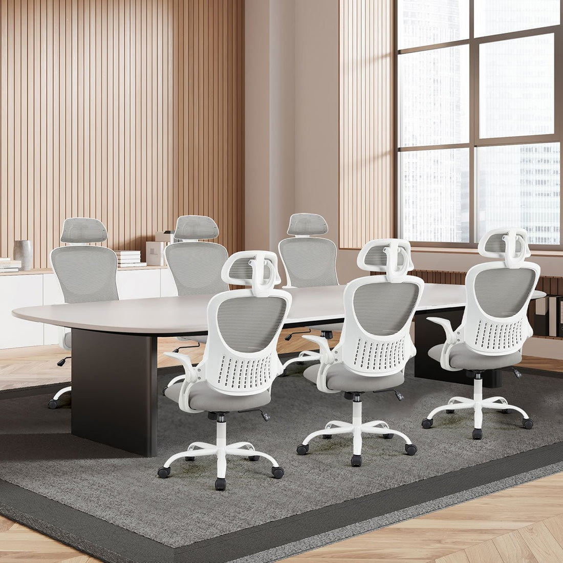 Ergonomic Swivel Mesh Office Computer Desk Chair - Flyachilles