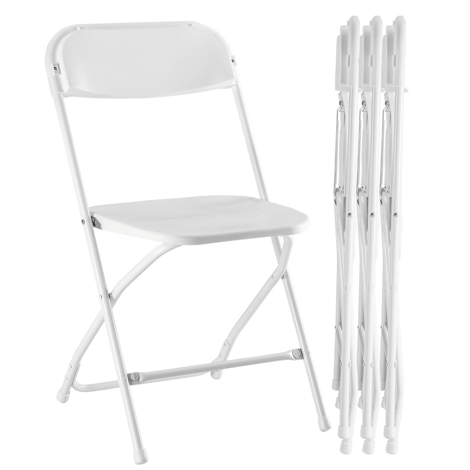 Folding Chair with Cushion – 330 lbs, Lightweight - Flyachilles