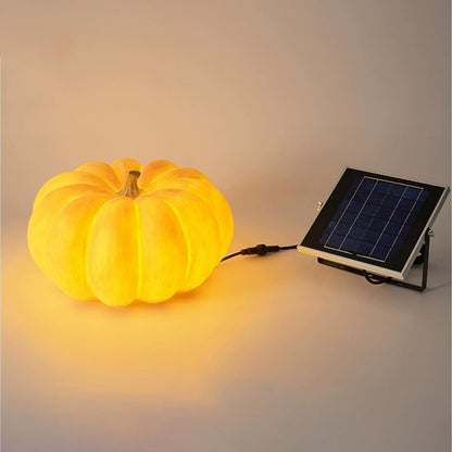 Halloween Waterproof Solar LED Pumpkin Lantern Outdoor Landscape Lighting - Flyachilles