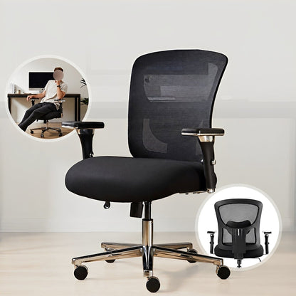 Heavy Duty Mesh Ergonomic Office Chair for Big and Tall - Flyachilles