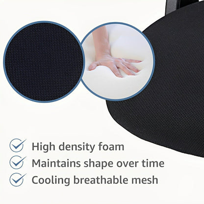 High Back Mesh Office Chair – Adjustable Headrest, Flip Arms - Flyachilles