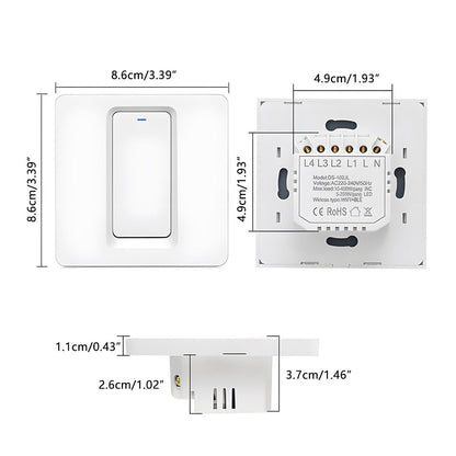 Homekit Home Smart Switch Light Control For Apple Homekit, CozyLife Smart - Flyachilles
