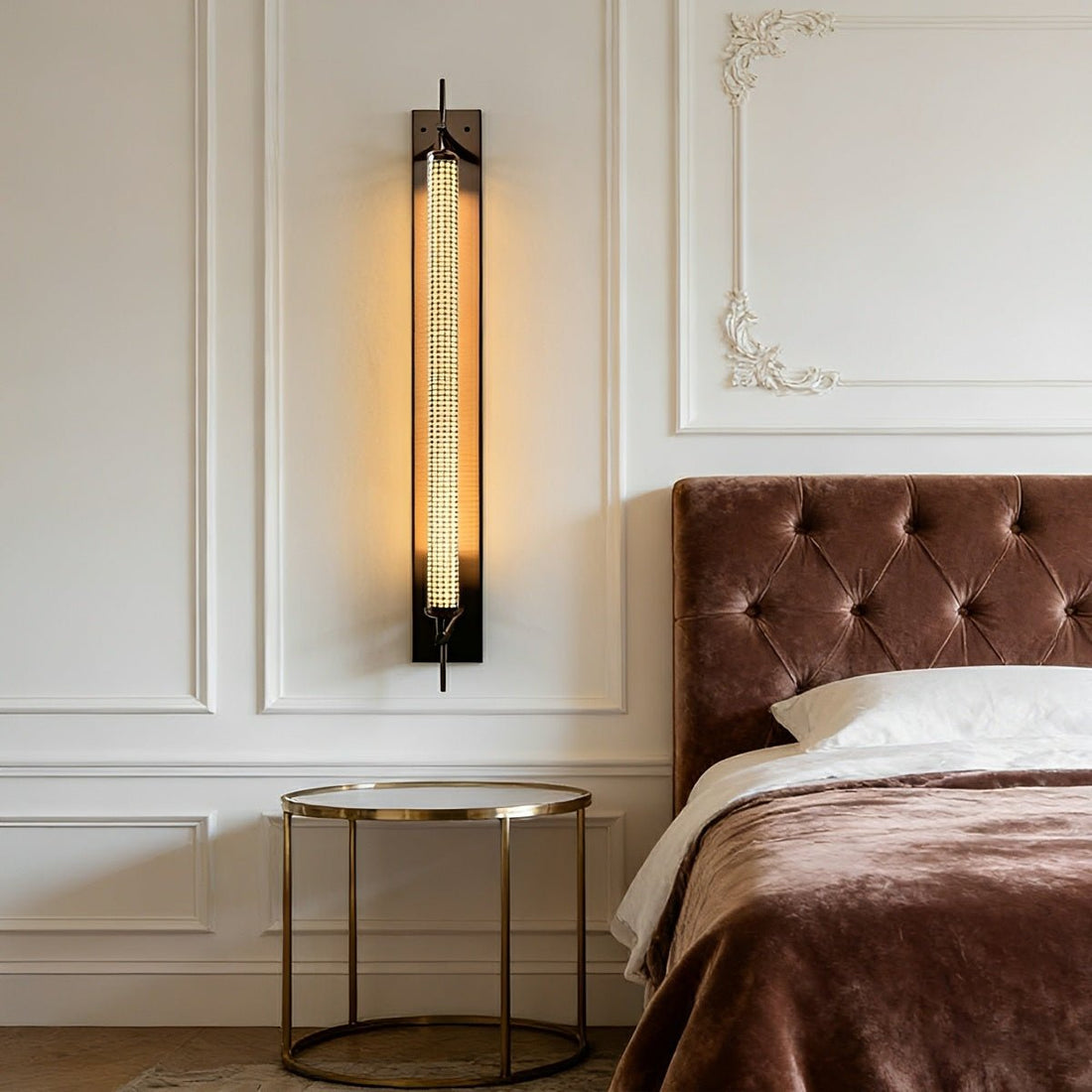 Industrial LED Wall Sconce – Stainless Steel Long Strip Wall Light - Flyachilles