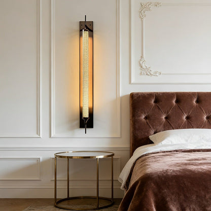 Industrial LED Wall Sconce – Stainless Steel Long Strip Wall Light - Flyachilles