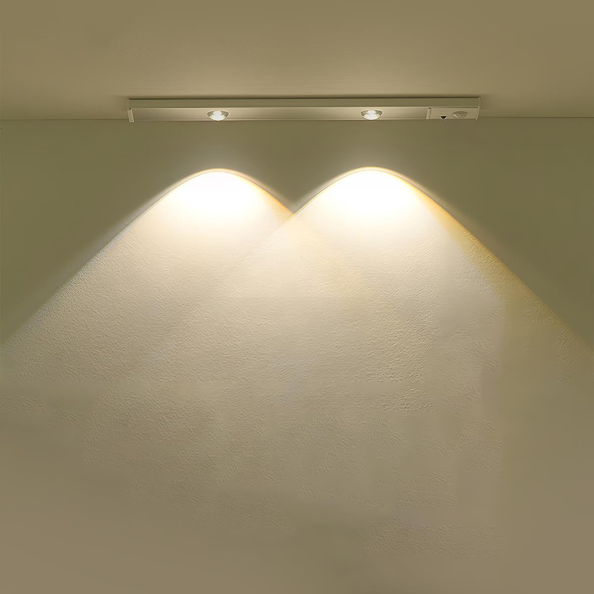 Intelligent Cat Eye Dimmable Motion Sensor Wireless LED Cabinet Light Rechargeable - Flyachilles
