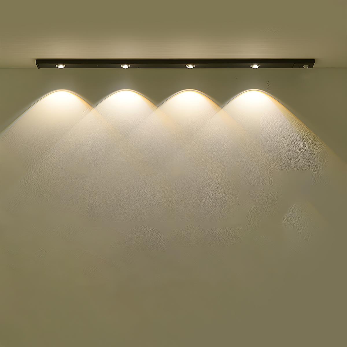 Intelligent Cat Eye Dimmable Motion Sensor Wireless LED Cabinet Light Rechargeable - Flyachilles