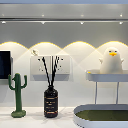 Intelligent Cat Eye Dimmable Motion Sensor Wireless LED Cabinet Light Rechargeable - Flyachilles