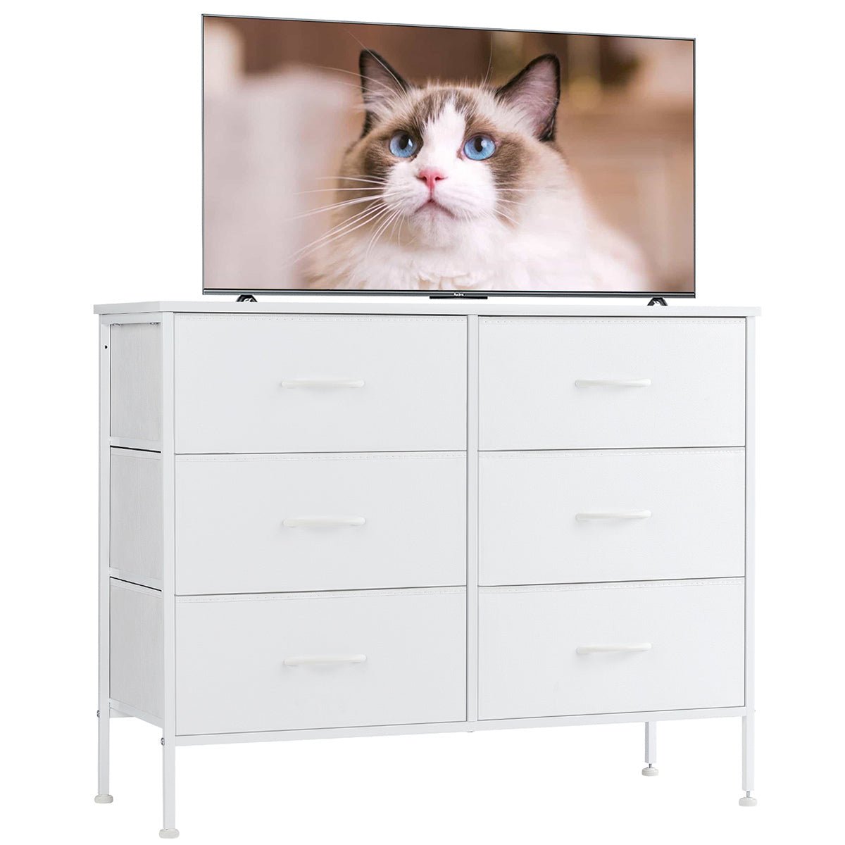 Large Capacity 5 - 10 Drawer Fabric Storage Cabinet Organizer - Flyachilles
