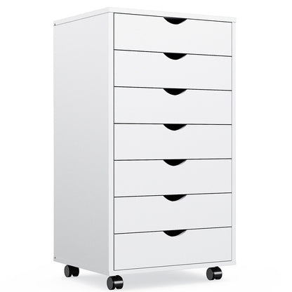 Large Capacity Mobile Storage Cabinet Organizer with Wheels - Flyachilles