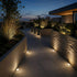 LED Recessed In - Ground Deck Stair Lights Outdoor Step Lights 16 Pcs - Flyachilles