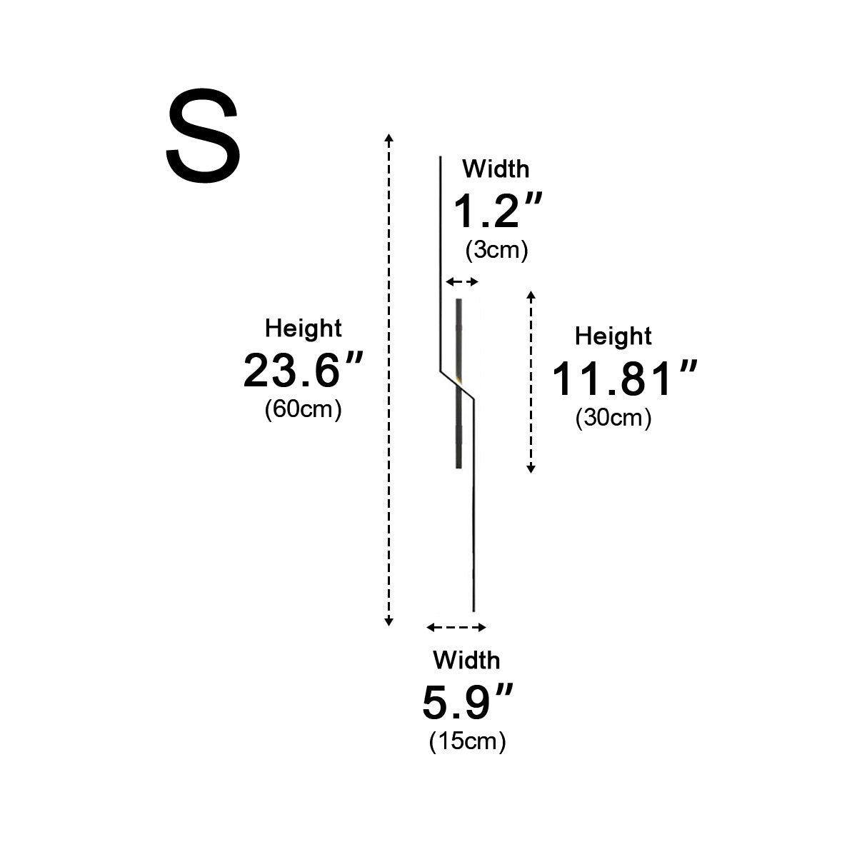 Lines Creative LED Modern Minimalist Wall Sconces Lighting - Flyachilles