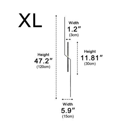 Lines Creative LED Modern Minimalist Wall Sconces Lighting - Flyachilles