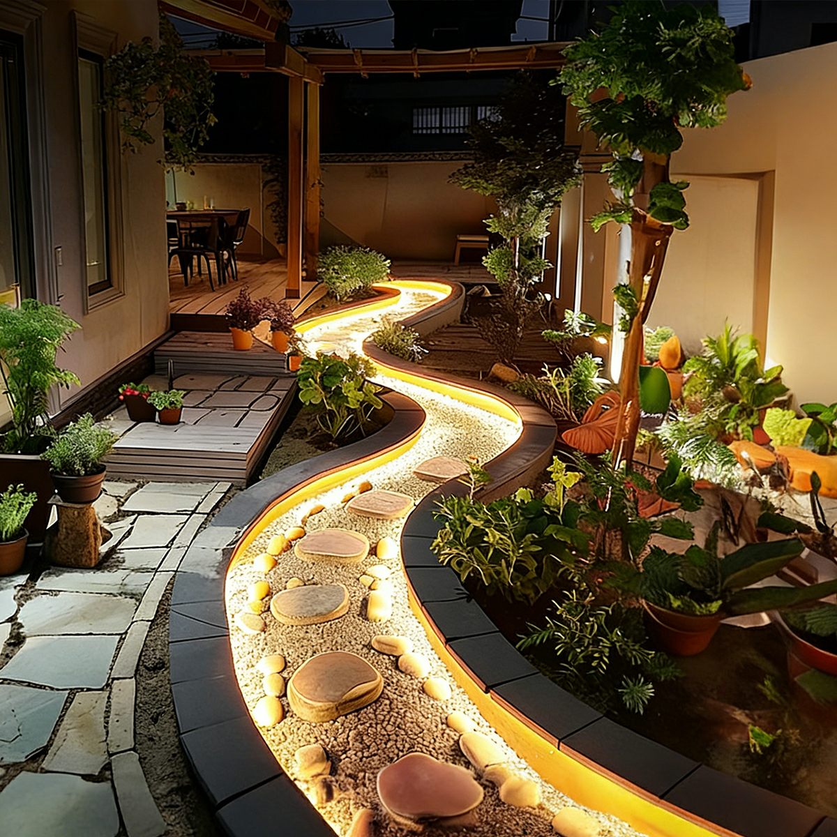 Low Voltage 24V Waterproof Underwater Outdoor Recessed Flexible LED Linear Light - Flyachilles