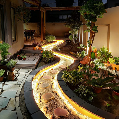 Low Voltage 24V Waterproof Underwater Outdoor Recessed Flexible LED Linear Light - Flyachilles