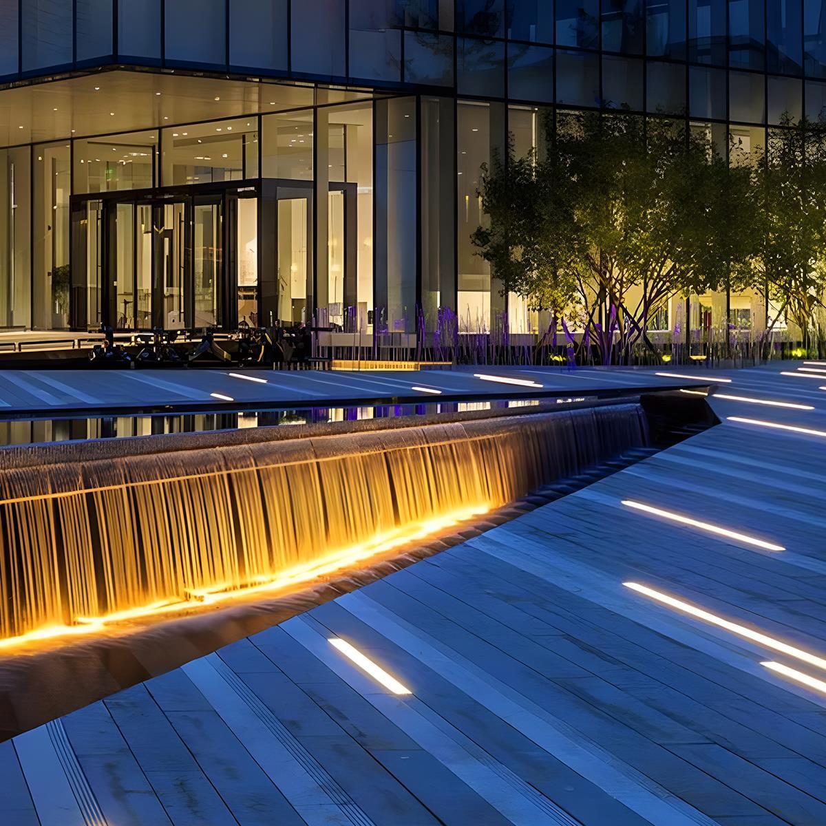 Low Voltage Waterproof Outdoor In Ground LED Strip Lights 39.37&