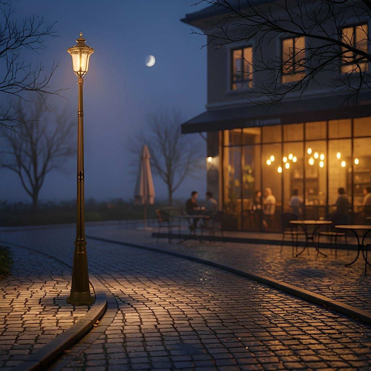 Luminous Guardian European Vintage Waterproof Aluminium LED Bronze Street Lights - Flyachilles