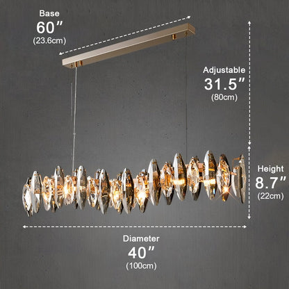 Luxury LED lighting Crystal Chandelier - Flyachilles