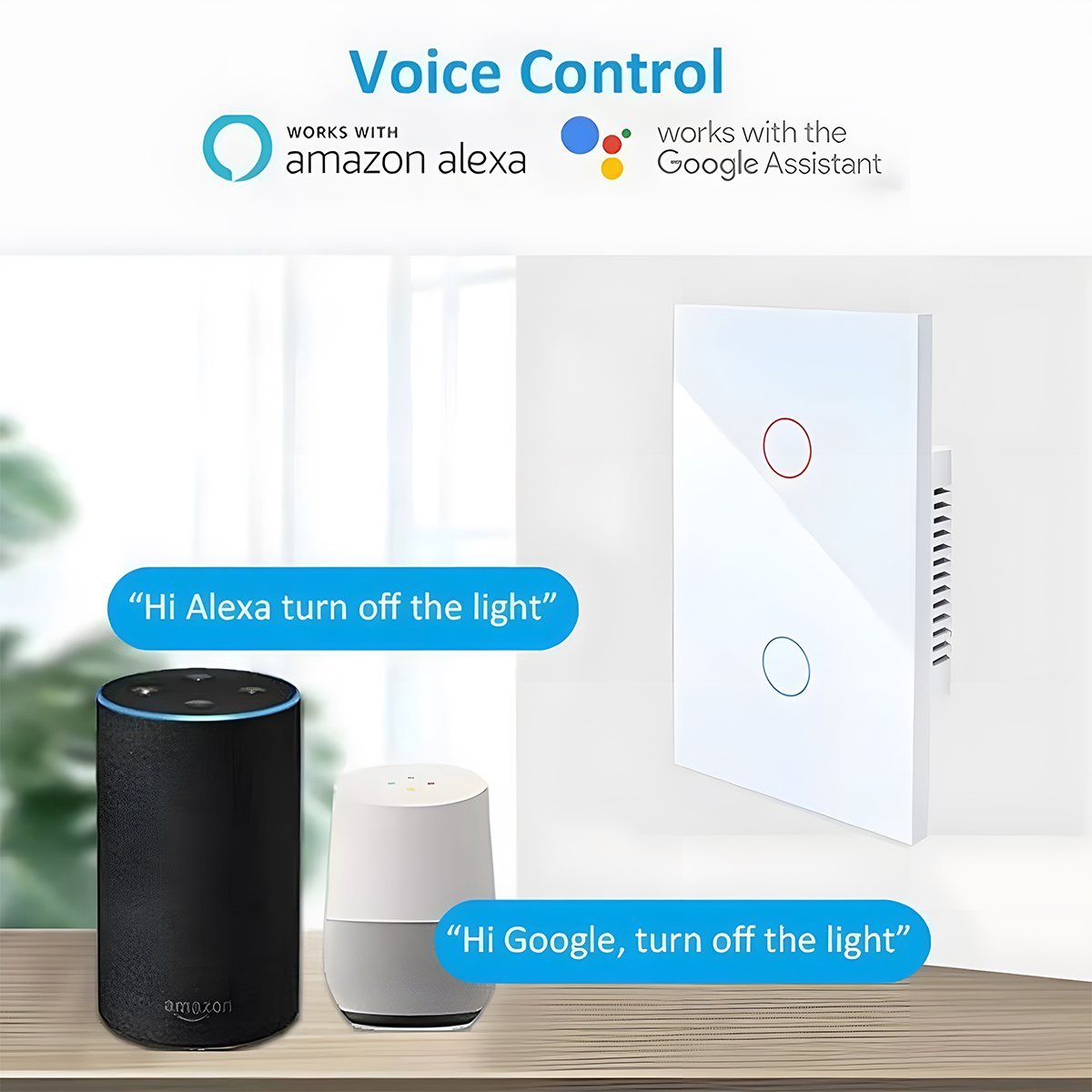 Matter Smart Switch Light Control for Alexa Google HA - Flyachilles