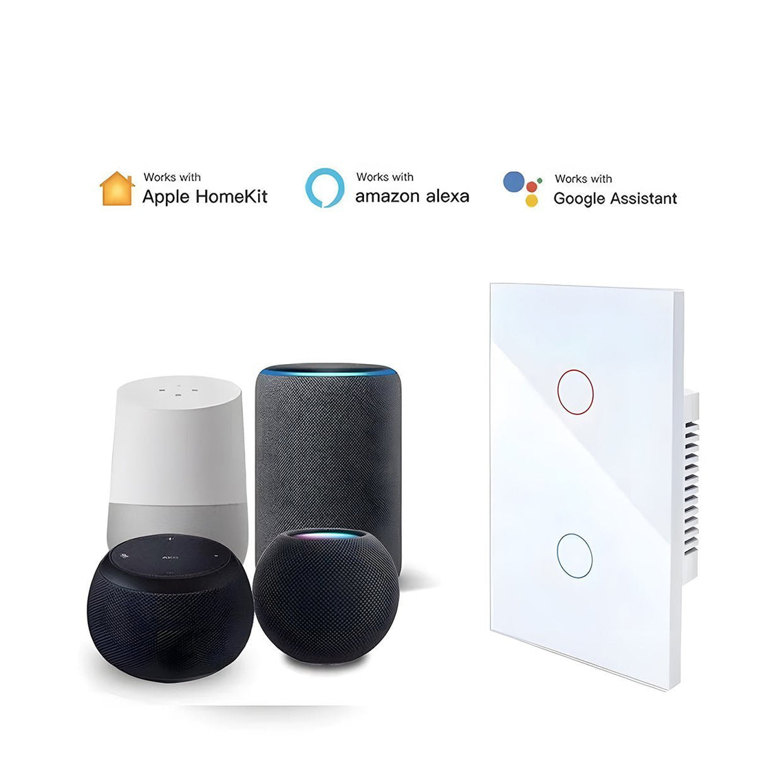 Matter Smart Switch Light Control for Alexa Google HA - Flyachilles