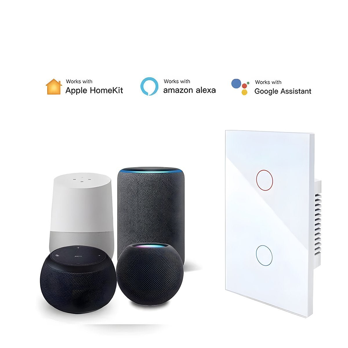 Matter Smart Switch Light Control for Alexa Google HA - Flyachilles
