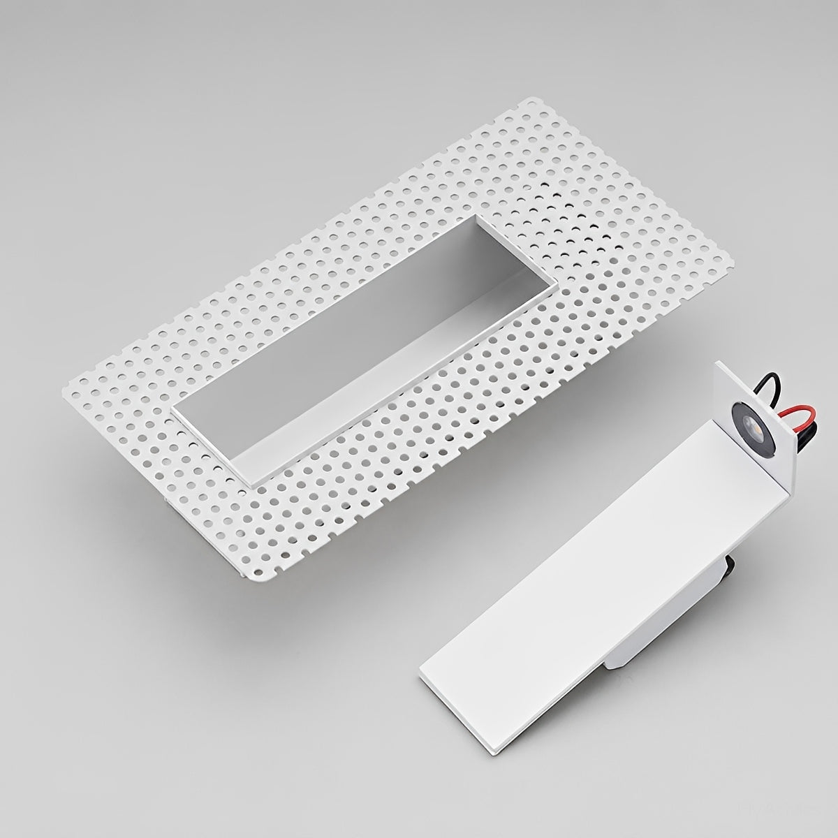 Minimalist Motion Sensor LED Recessed Stairway Lights Step Light - Flyachilles