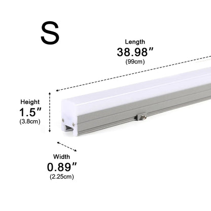 Minimalist Waterproof White Modern LED Linear Lights Recessed light - Flyachilles