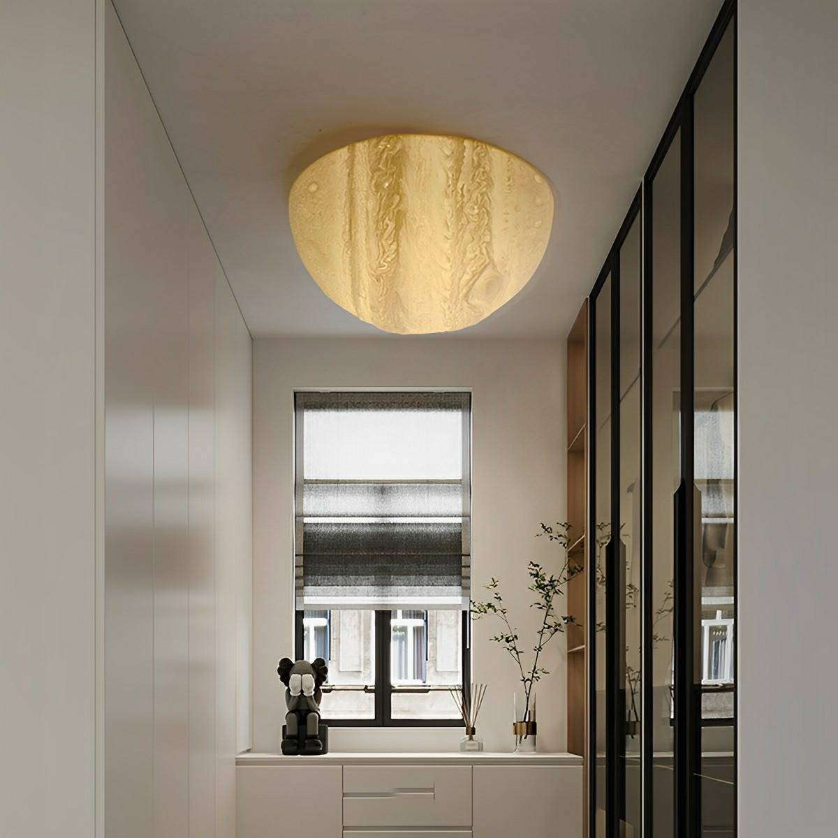 Modern 3D Moon Jupiter Planet LED Indoor Wall Lights - Flyachilles