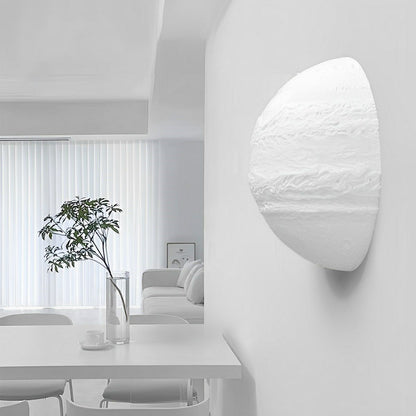 Modern 3D Moon Jupiter Planet LED Indoor Wall Lights - Flyachilles