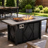 Modern 43 - Inch Fire Pit Table Outdoor Gas Fire Pit - Flyachilles