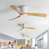 Modern 6 - speed Reverse Frequency 3 Blades Imitation Wood Ceiling Fan - Flyachilles