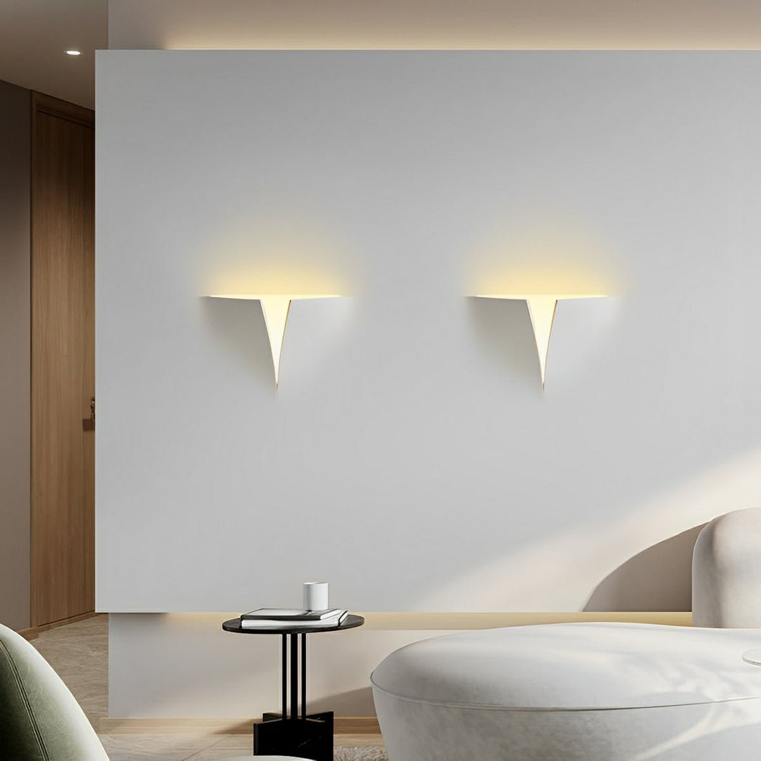 Modern Art Decor Invisibility Recessed LED Indoor Wall Sconces - Flyachilles