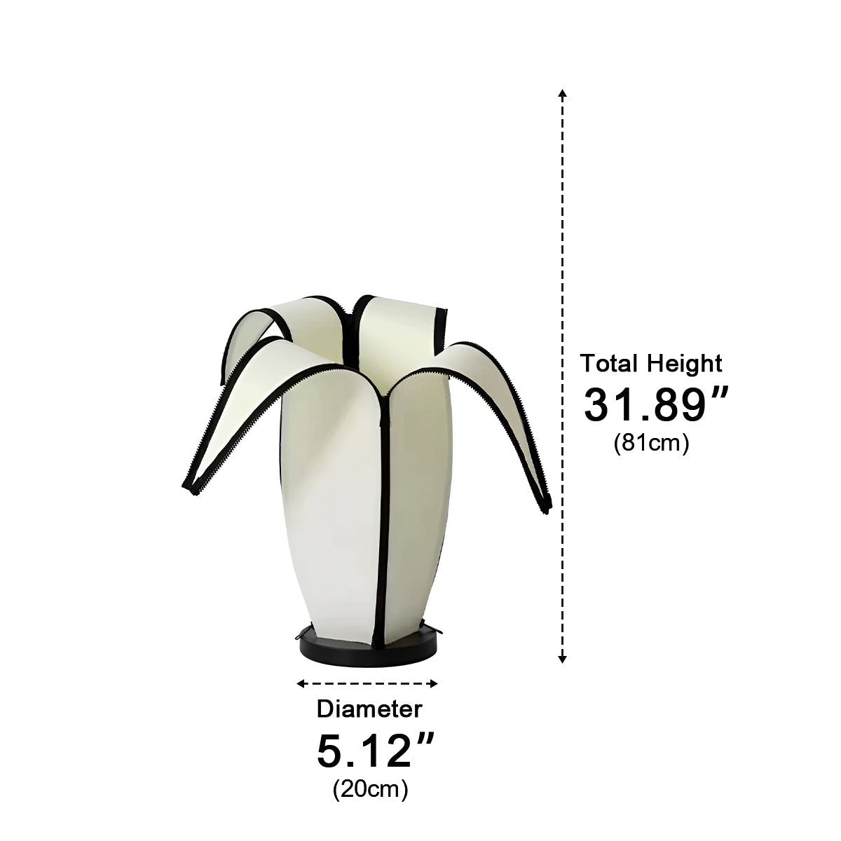 Modern Banana Design Plug In LED Floor Lamp Art Decor - Flyachilles
