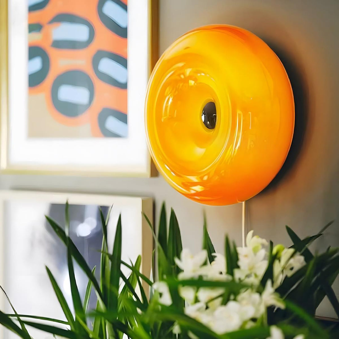 Modern Bauhaus Creative Donut LED Indoor Wall Sconces - Flyachilles