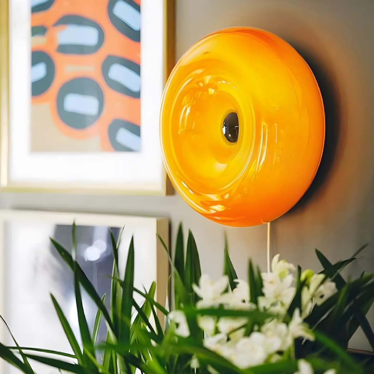 Modern Bauhaus Creative Donut LED Indoor Wall Sconces - Flyachilles